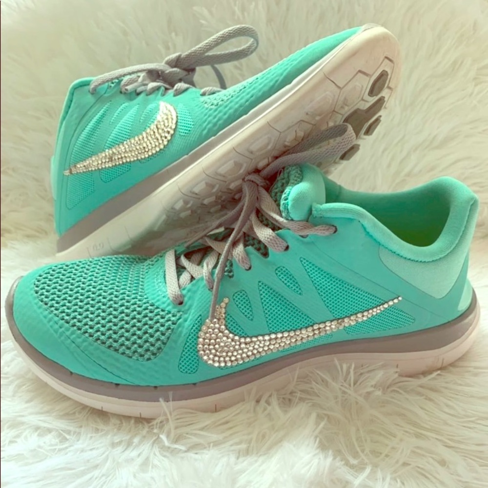 Rhinestone Nike sneaks